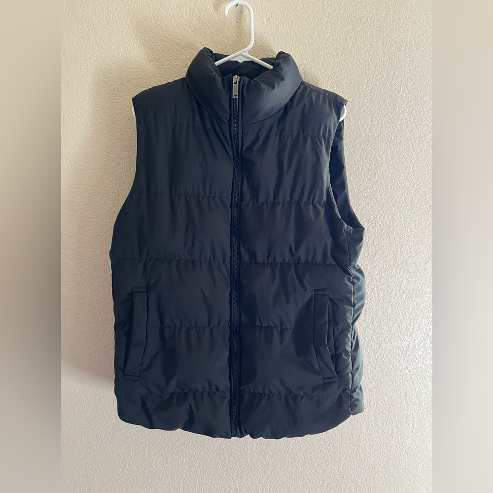Shein Black Puffer Vest